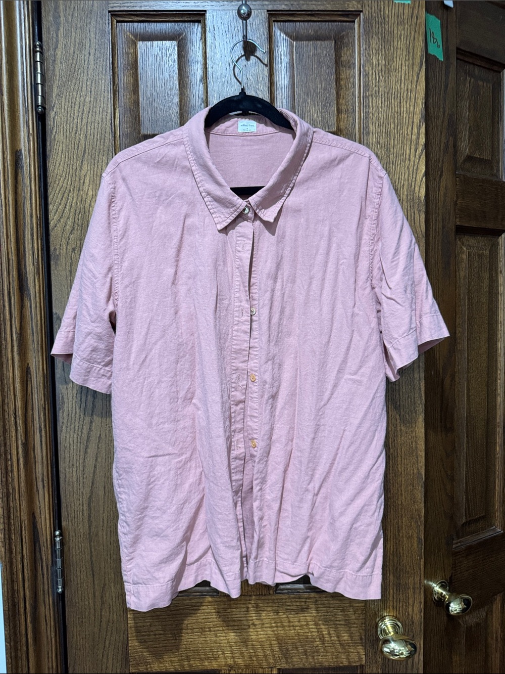 Wilfred Pink Short-Sleeve Button-Down Shirt